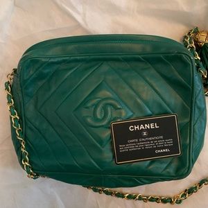 Used Chanel camera case